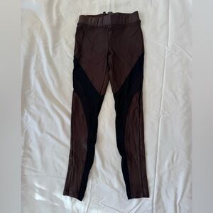 Koral Activewear Frame H. Rise Leggings Brown & Black